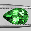 6x4 mm Pear Machine Cut AAA Fire Intense Chrome Green Tsavorite Garnet Natural {Flawless-VVS}--AAA Grade