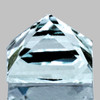 7.00 mm { 1.68 cts } Square Princess Cut Extreme Brilliancy  Natural Blue Aquamarine {Flawless-VVS}--AAA Grade