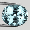 11x9 mm { 2.53 cts } Oval Brilliant Cut Extreme Brilliancy Natural Santa Maria Blue Aquamarine {Flawless-VVS}