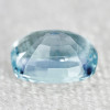 7.5x6.5 mm { 1.30 cts ] Cushion AAA Fire Natural Top Blue Aquamarine {Flawless-VVS}--AAA Grade