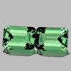 16x12 mm 2pcs Octagon Emerald Cut AAA Fire Intense Green Amethyst Natural {Flawless-VVS1}--AAA Grade