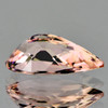 9.5x5.5 mm { 1.05 cts } Pear Brilliant Cut Extreme Brilliancy AAA Peach Morganite Natural { Flawless-VVS }--AAA Grade