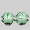 12x10 mm 2 pcs Oval Concave Cut AAA Fire Natural Green Amethyst {Flawless-VVS1}