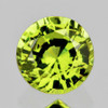 4.50 mm { 0.56 cts } Round AAA Fire Intense Green Yellow Chrysoberyl Natural {Flawless-VVS}--AAA Grade