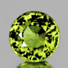 4.00 mm { 0.41 cts } Round AAA Fire Natural Yellow Green Chrysoberyl {Flawless-VVS}