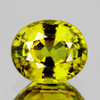 5x4.5mm { 0.67 cts } Oval AAA Fire Intense Yellow Chrysoberyl Natural {Flawless-VVS}