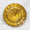 14.00 mm { 10.13 cts } Round Precision Cut Extreme Brilliancy Natural Golden Yellow Citrine {Flawless-VVS1}--AAA Grade