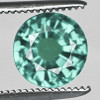 4.90 mm Round Cut AAA Fire Natural Blue Green Emerald