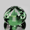 4.70 mm { 0.66 cts } Round AAA Fire Intense Teal Green Australia Sapphire {Flawless-VVS}