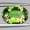 6x4 mm 1 pcs Oval AAA Fire Australia Canary Green Sapphire Natural {Flawless-VVS}