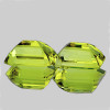 10x7 mm 2pcs Octagon Emerald Cut AAA Fire Natural Green Gold Lemon Quartz {Flawless-VVS}