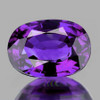 7x5 mm { 0.96 cts} Oval Intense Deep Purple Sapphire Madagascar Natural {Flawless-VVS}