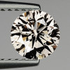 3.20 mm {0.14 cts} Round Brilliant Cut Extreme Brilliancy Natural Bright Champagne Diamond {VVS}--AAA Grade