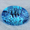 31x23 mm { 69.67 cts } Oval Concave Cut Extreme Brilliancy Natural Swiss Blue Topaz {Flawless-VVS}--AAA Grade