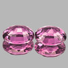 6x4 mm 2 pcs Oval Best AAA Fire Intense Pink Tourmaline Natural {Flawless-VVS1}--AAA Grade