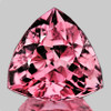6.50 mm { 1.13 cts } Trilliant Brilliant Cut Extreme Brilliancy Natural AAA Pink Tourmaline {Flawless-VVS}--AAA Grade