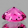 6.00 mm { 0.82 cts } Round Brilliant Cut AAA Fire Intense Pink Tourmaline Natural {VVS}--AAA Grade