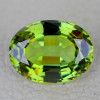 5.5x4.5 mm { 0.57 cts } Oval Rainbow Sparkle Natural Green Demantoid Garnet {Flawless-VVS}