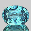 8.5x6.5 mm { 1.53 cts } Oval Brilliant Cut Extreme Brilliancy Natural Paraiba Blue Apatite {Flawless-VVS}--AAA Grade