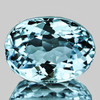 8.5x7 mm { 1.57 cts } Oval Brilliant Cut Extreme Brilliancy Natural Paraiba Blue Apatite {Flawless-VVS}--AAA Grade