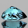 8x6 mm { 1.36 cts} Pear Brilliant Cut Extreme Brilliancy Natural AAA Paraiba Blue Apatite {Flawless-VVS}--AAA Grade