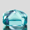 6.5x6 mm { 1.33 cts} Octagon Radiant Cut AAA Fire AAA Paraiba  Blue Apatite Natural {Flawless-VVS}--AAA Grade