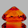 9x8 mm { 2.60 cts } Oval Brilliant Cut AAA Fire Intense Madeira Orange Citrine Natural {Flawless-VVS1}--AAA Grade
