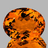 11x9 mm { 3.86 cts } Oval Brilliant Cut AAA Fire Intense Madeira Orange Citrine Natural {Flawless-VVS1}--AAA Grade