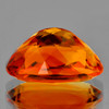 12x10 mm { 4.17 cts } Oval Brilliant Cut AAA Fire Intense Madeira Orange Citrine Natural {Flawless-VVS1}--AAA Grade