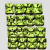 2.00 mm 16 pcs Square Machine Princess Cut Extreme Brilliancy Natural AAA Yellow Green Chrysoberyl {Flawless-VVS}--AAA Grade