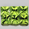 3.00 mm 6 pcs Square Machine Princess Cut Extreme Brilliancy Natural AAA Yellow Green Chrysoberyl {Flawless-VVS}--AAA Grade