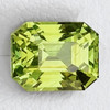 5x4 mm { 0.66 cts} Octagon Emerald Cut AAA Neon Natural Yellow Green Chrysoberyl {Flawless-VVS}