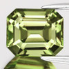 5x4 mm { 0.50 cts} Octagon Emerald Cut AAA Neon Natural Yellow Green Chrysoberyl {Flawless-VVS}