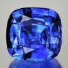5.00 mm { 0.51 cts} Cushion AAA Fire Intense Ceylon Blue Sapphire {Flawless-VVS}--AAA Grade