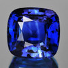 5.00 mm { 0.70 cts} Cushion AAA Fire Intense Ceylon Blue Sapphire {Flawless-VVS}--AAA Grade