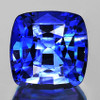 5.00 mm { 0.86 cts} Cushion AAA Fire Natural Bi Color Intense Ceylon Blue Sapphire {Flawless-VVS}--AAA Grade
