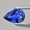 6x4 mm 1pc Pear AAA Fire Intense Ceylon Blue Sapphire Natural (Flawless-VVS}