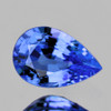 6x4 mm 1pc Pear AAA Fire Top Ceylon Blue Sapphire Natural (Flawless-VVS}