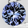 5.00 mm { 0.53 cts } Round Brilliant Cut Extreme Brilliancy Top Ceylon Blue Sapphire Natural {Flawless-VVS)--AAA Grade
