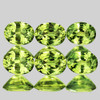 4x3 mm 6 pcs Oval Machine Cut Extreme Brilliancy AAA Yellow Green Chrysoberyl Natural {Flawless-VVS}--AAA Grade