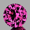 5.00 mm Round Extreme Brilliancy Premium Deep Pink Sapphire Natural (Flawless-VVS}--AAA Grade