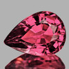 8x6 mm { 1.08 cts} Pear AAA Fire Intense Padparadscha Pink Sapphire Natural {Flawless-VVS}--AAA Grade