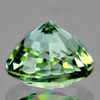 5.00 mm { 0.63 cts } Round Machine Cut Extreme Brilliancy Natural AAA Green Sapphire { Flawless-VVS }--AAA Grade