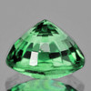 4.80 mm { 0.50 cts } Round Cut Extreme Brilliancy Premium AAA Green Sapphire { Flawless-VVS }--AAA Grade