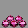 4x3 mm 5 pcs { 1.25 cts } Oval AAA Fire Intense AAA Pink Sapphire Natural {Flawless-VVS}--AAA Grade