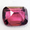 8x6 mm { 1.82 cts} Cushion Machine Cut Extreme Brilliancy Natural Raspberry Pink Rhodolite Garnet {Flawless-VVS1}--AAA Grade