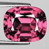 8x6 mm { 1.82 cts} Cushion Machine Cut Extreme Brilliancy Natural Raspberry Pink Rhodolite Garnet {Flawless-VVS1}--AAA Grade