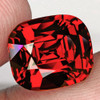 8.5x7.5 mm { 2.83 cts} Cushion Machine Cut Extreme Brilliancy Intense Cherry Red Rhodolite Garnet (Umbalite) Natural {Flawless-VVS1}--AAA Grade