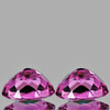 6x5 mm 2 pcs Oval Brilliant Cut Extreme Brilliancy Intense Pink Purple Rhodolite Garnet Natural {Flawless-VVS}--AAA Grade