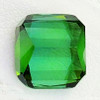 6.50 mm { 1.90 cts } Cushion Step Cut Best AAA Neon Chrome Green Tourmaline Afghanistan Natural { Flawless-VVS }--AAA Grade